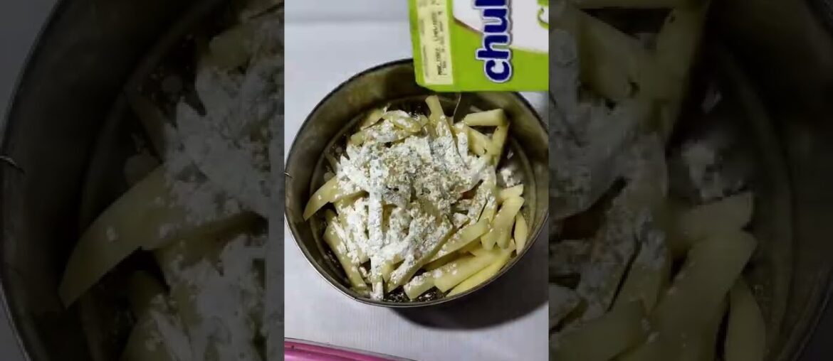 Easy French Fries recipe at home #frenchfriesrecipe #frenchfries #shorts
