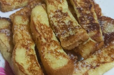 French Toast Sticks Recipe/Breakfast or Teatime snack recipes