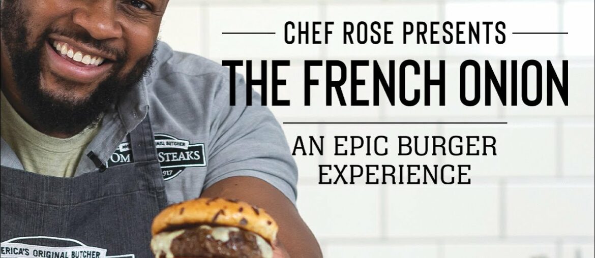 French Onion Filet Mignon Burger Recipe French Onion Filet Mignon Burger Recipe