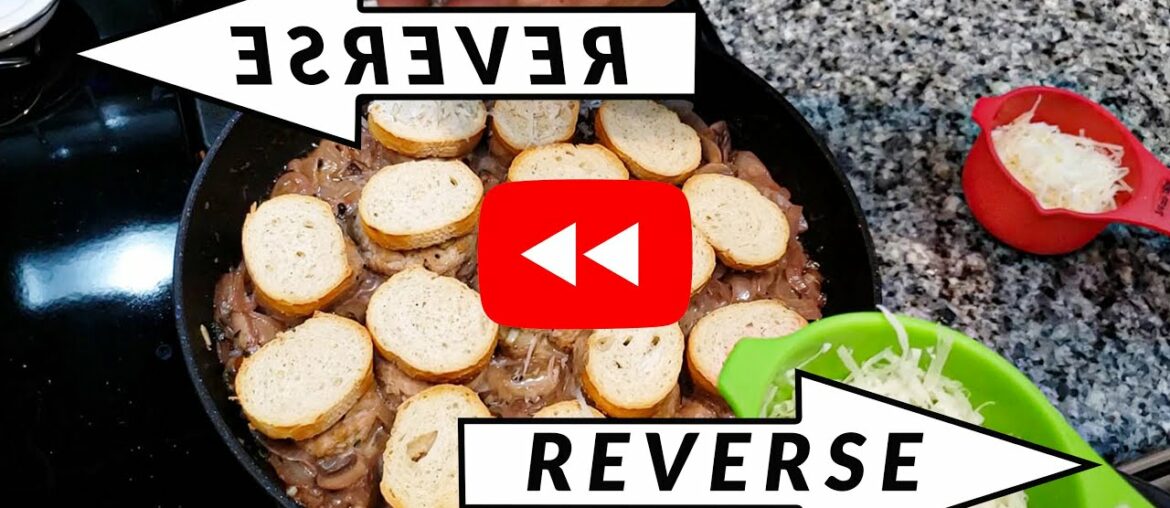 Reverse French Onion Meatballs - Satisfying Backwards Meatballs