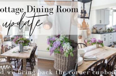Cottage Dining Room TOUR | Intentional Decorating | Creating a Collected Home