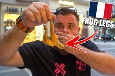 TRYING FROG LEGS AND SNAILS FOR THE FIRST TIME | FOOD REVIEW CLUB