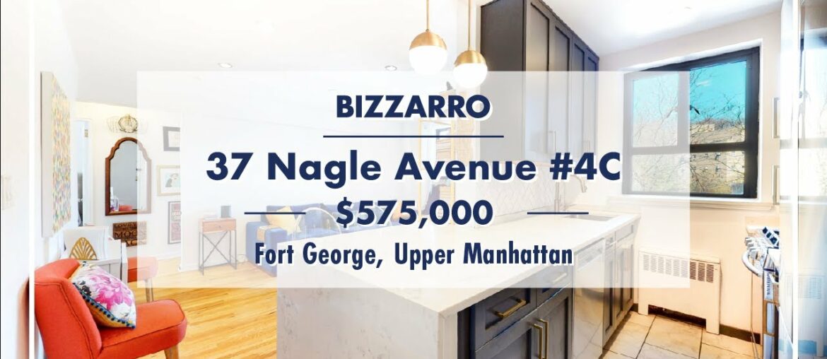 FOR SALE: 2BR 1BA Co-Op in Fort George, NY [37 Nagle Avenue #4C]