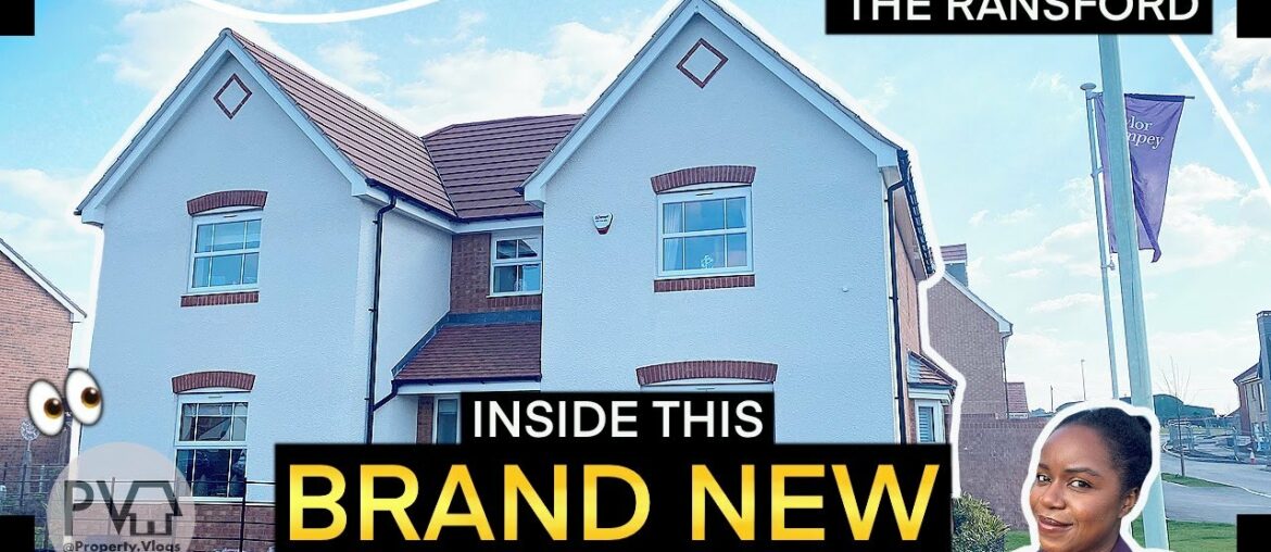 Inside a 4 Bed SPACIOUS Home New Build House Tour UK | Taylor Wimpey The Ransford Show home