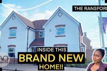 Inside a 4 Bed SPACIOUS Home New Build House Tour UK | Taylor Wimpey The Ransford Show home