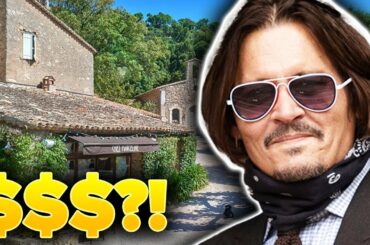 Johnny Depp's STUNNING French Private Village!