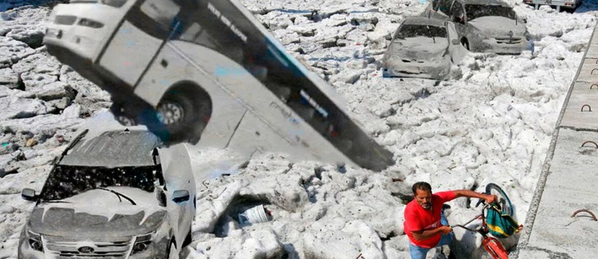 Catastrophe in France! Huge hail and storm destroyed crops across the country