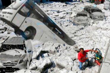 Catastrophe in France! Huge hail and storm destroyed crops across the country