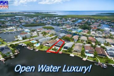 6206 BAYSIDE DRIVE, NEW PORT RICHEY, Florida 34652 Waterfront Listing Access to The Gulf of Mexico
