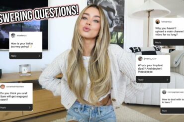 Q&A! Answering juicy questions and catching up!