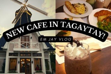 HILLBARN CAFE & RESTAURANT - NEW IN TAGAYTAY | em jays vlog