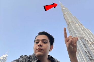 Top of Burj Khalifa - Drinking 24 Carat Gold Coffee (GONE WRONG)