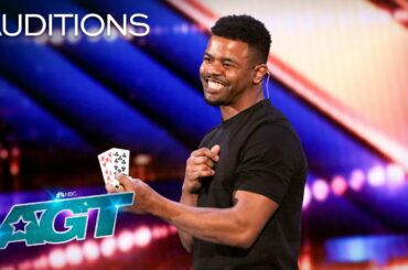 Mervant Vera Combines Rap and Mind-Blowing Magic for an Amazing Audition | AGT 2022