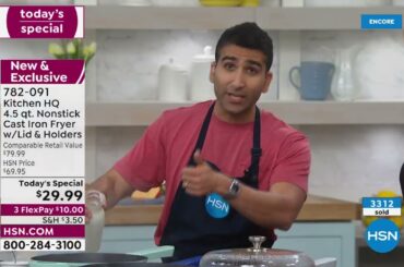 HSN | KitchenHQ featuring Chef Shahir 06.07.2022 - 07 AM