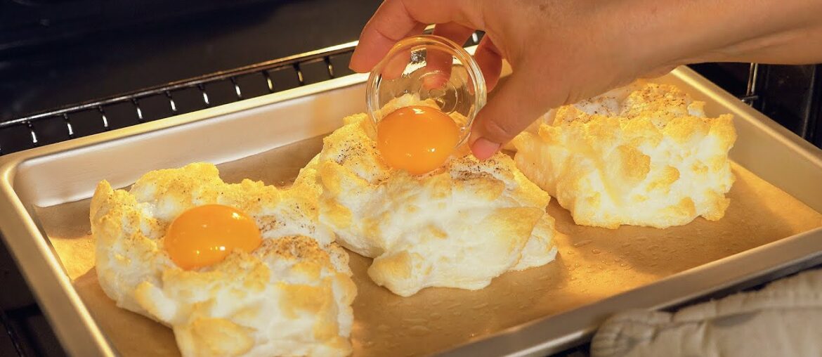 ORSINI – CLOUD EGGS. Unusual Breakfast in 15 Minutes! #shorts ORSINI - CLOUD EGGS. Unusual Breakfast in 15 Minutes! #shorts