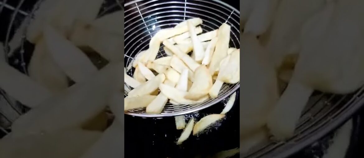 Wow Super Crispy French Fries Recipe #shorts #frenchfries