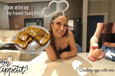 Cook with Me: EASY French Toast Recipe | How To: Hemiplegia | Shaelyn