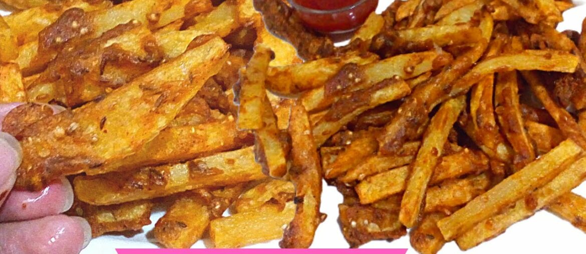 Potato Chips Recipe | Crispy French Fries at Home | Besan Wali Aloo ki Chips Best Recipe Ever