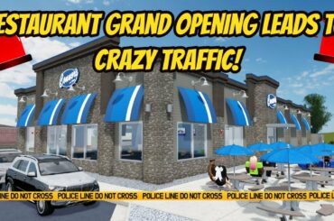 Greenville, Wisc Roblox l Restaurant Opening Traffic Update Roleplay