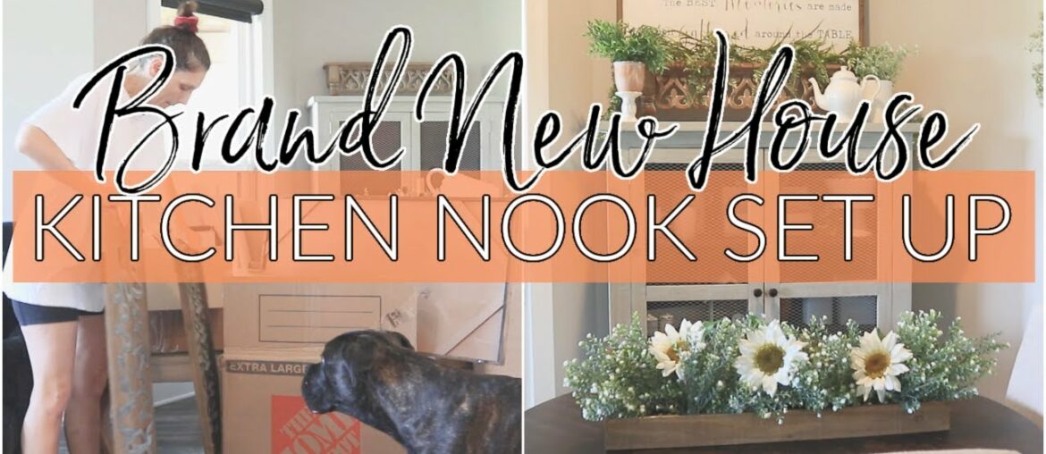 *BRAND NEW HOUSE* TURNING AN ODD SPACE INTO A COZY KITCHEN NOOK | FRENCH COUNTRY *BRAND NEW HOUSE* TURNING AN ODD SPACE INTO A COZY KITCHEN NOOK | FRENCH COUNTRY