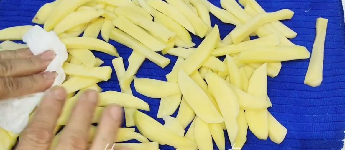 french fries with sauce recipe on hamari rewayat,new style finger chips recipe