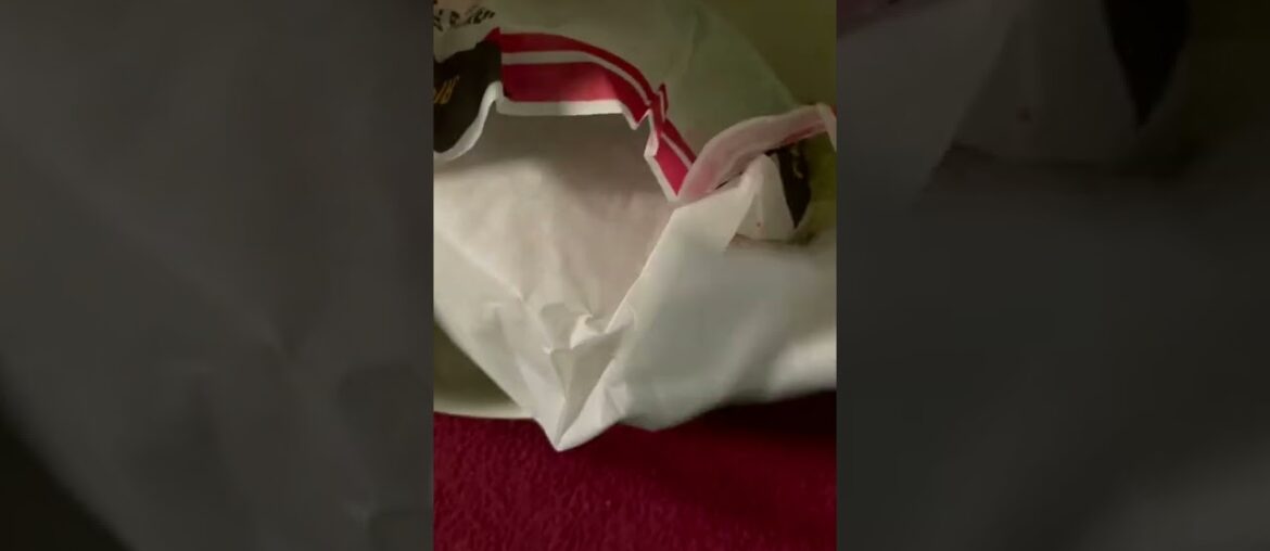 Gourmet burger from McDonalds pondicherry