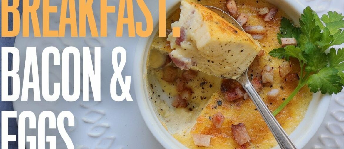 Bacon & eggs breakfast in a pot | French home cooking recipes