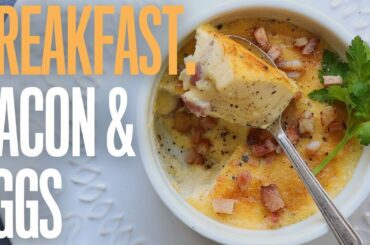 Bacon & eggs breakfast in a pot | French home cooking recipes