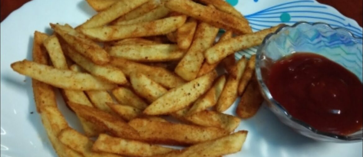 french fries recipe | how to make crispy french fries | restaurant style french fries