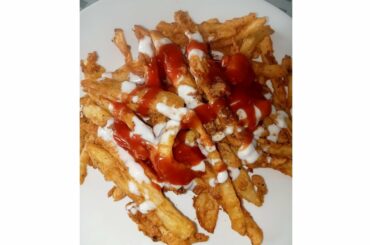 Crispy mayo fries| french fries recipe | loaded mayo fries