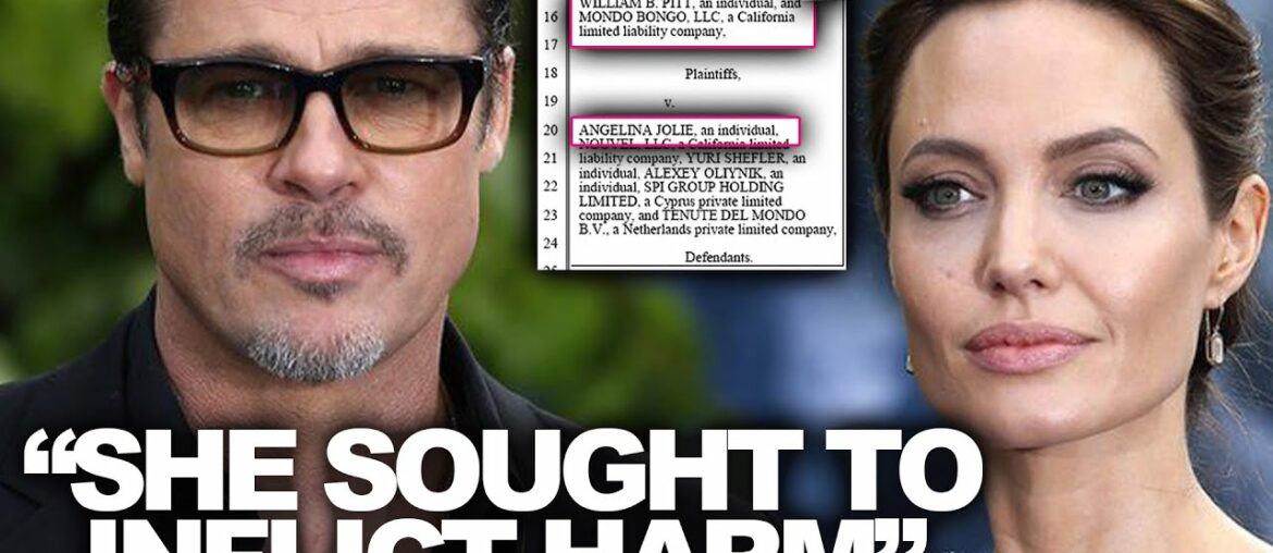 Brad Pitt's WILD Claims Against Ex Angelina Jolie After She Sells Her Shares Of Company To Russians Brad Pitt's WILD Claims Against Ex Angelina Jolie After She Sells Her Shares Of Company To Russians