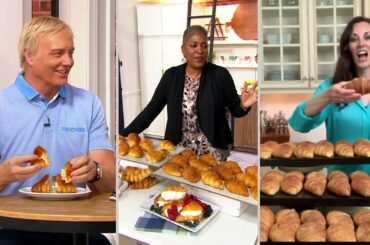 Authentic Gourmet 15 or 45 Large French Butter Croissants on QVC