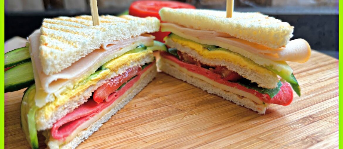 Cocktail Sandwich Recipe | Special French Sandwich | Easy Sandwich