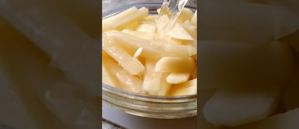 Yummy and delicious recipe of French fries #shorts