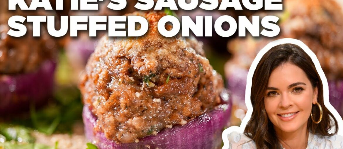 Katie Lee's Sausage Stuffed Onion | The Kitchen | Food Network Katie Lee's Sausage Stuffed Onion | The Kitchen | Food Network