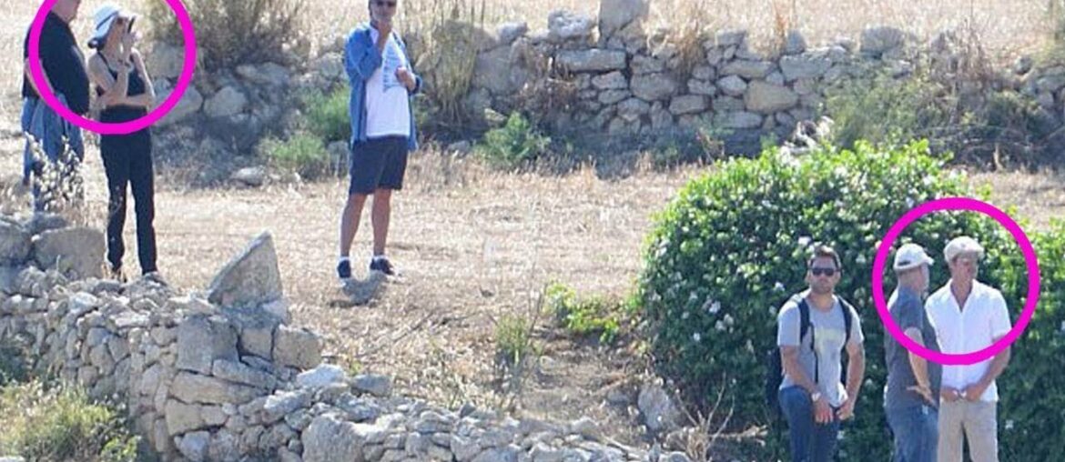 Brad Pitt and Angelina Jolie appeared together at Chateau Miraval winery amid tension