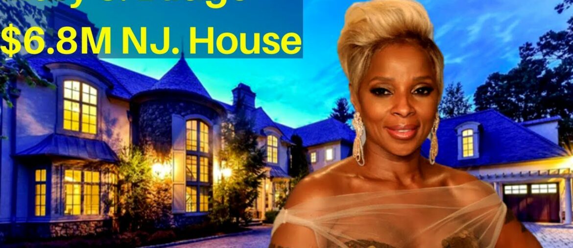 MARY J BLIGE | Inside MARY J BLIGE $6.8 Million Saddle River House | House Tour
