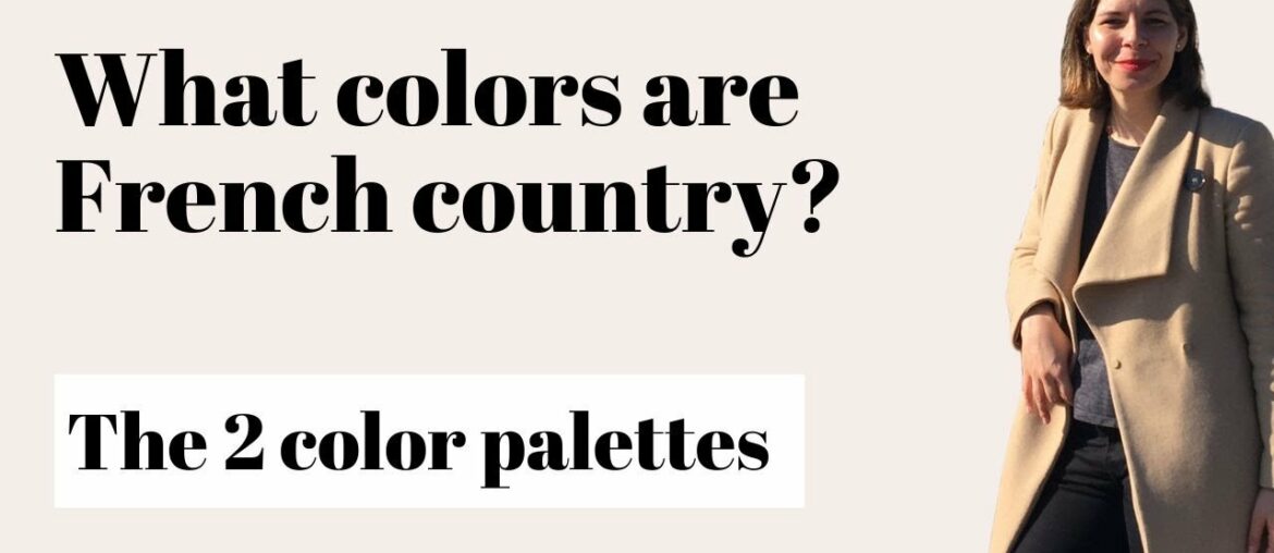 What colors are French country?