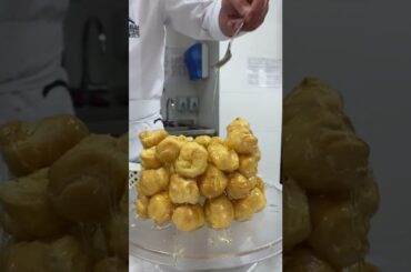 classic french croquembouche recipe #dessert #profiterole #bouche