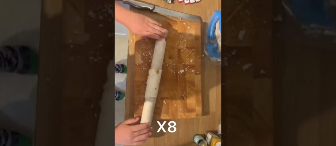 The best kinder French toast rolls #shorts #viral