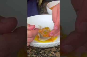 Fine Dining Shrimp Starter