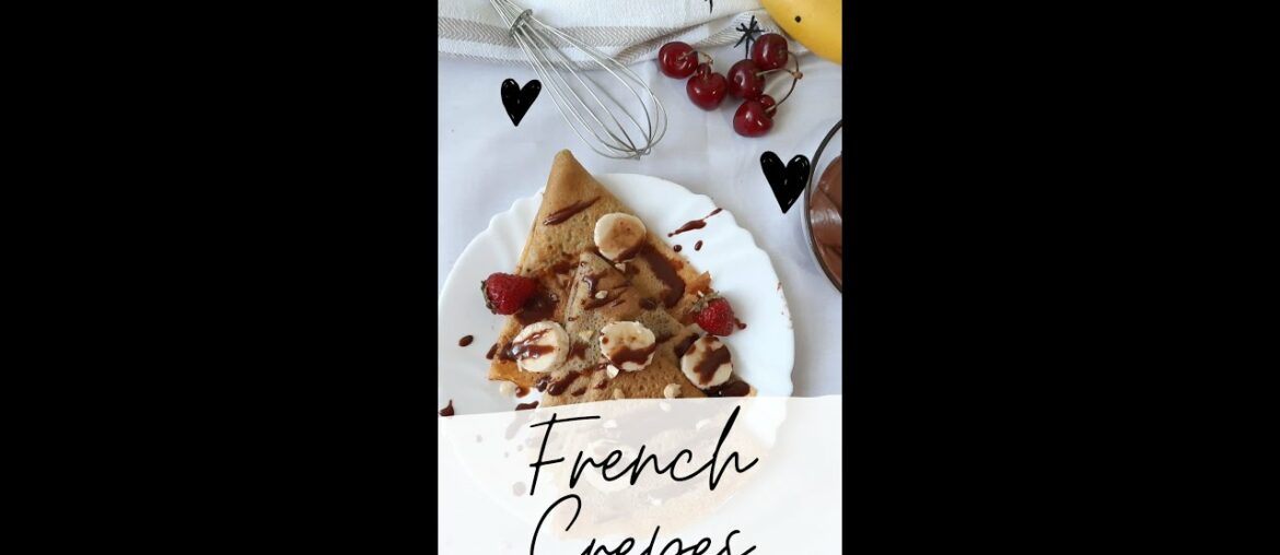 Easy French Crepes Recipe #shorts