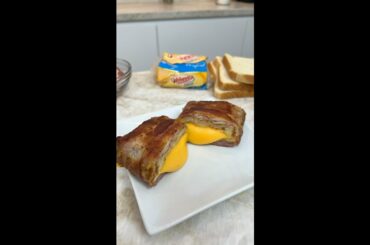 Bacon Wrapped Grilled Cheese #shorts