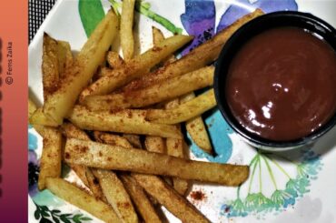 French Fry Recipe l Homemade Crispy Fries Recipe |  Fems Zaika | #shorts