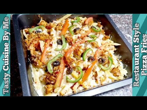 Restaurant Style Pizza Fries || Special Pizza French Fries Recipe Without Oven Tasty Cuisine By Me Restaurant Style Pizza Fries || Special Pizza French Fries Recipe Without Oven Tasty Cuisine By Me