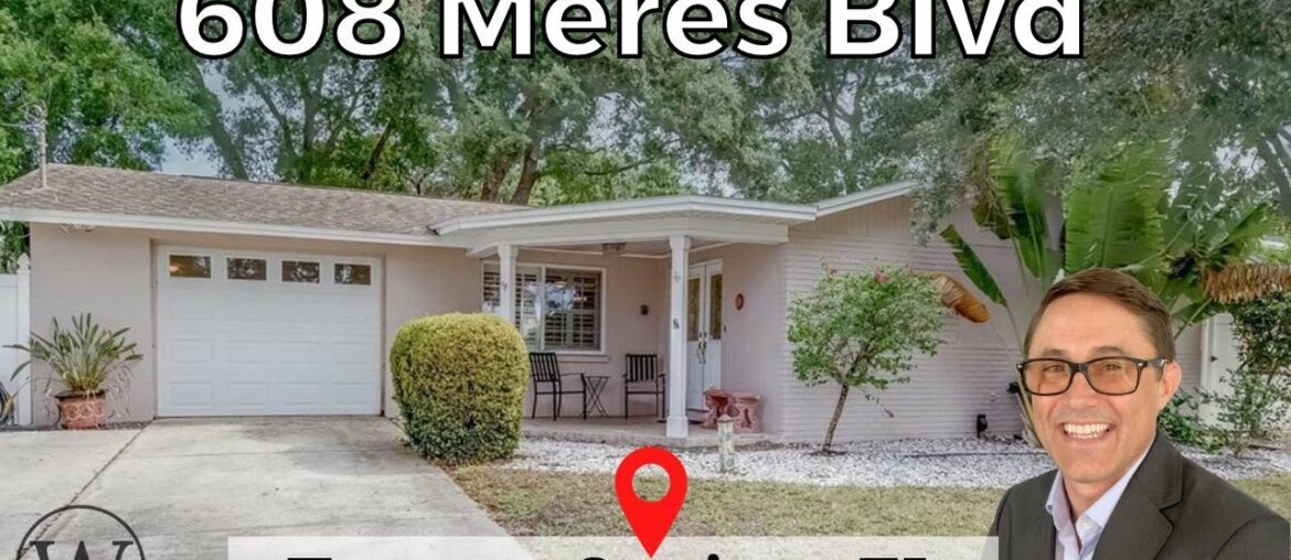 Tarpon Springs Florida Family Home For Sale