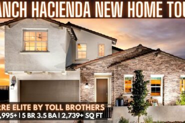 Summerlin Las Vegas Ranch Hacienda NEW HOME for Sale | Torre Elite Acadia Ridge $872K 2,739 SQFT 5BR