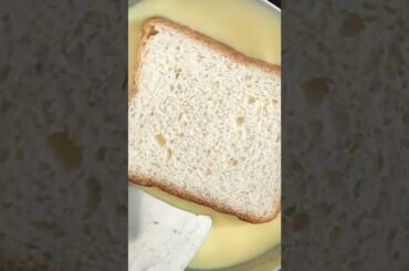 Eggless French Toast #Shorts #frenchtoastrecipe
