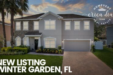 822 Bainbridge Loop | Winter Garden Home Tour | Erica Diaz Team