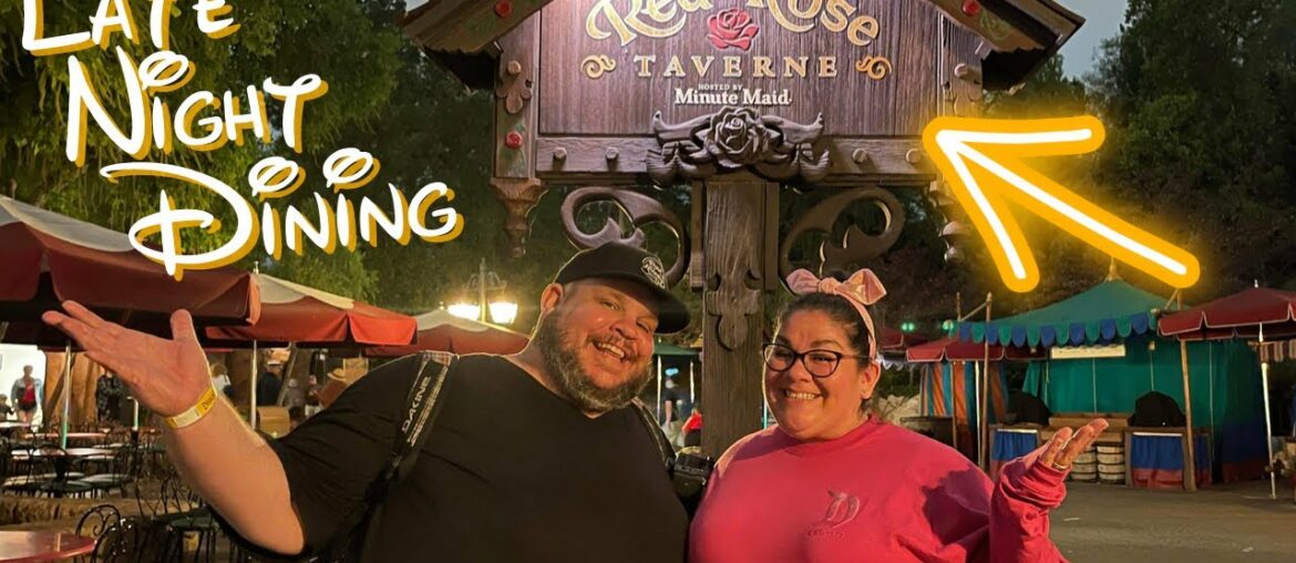 Disneyland’s NEW Late Night Dining | Red Rose Taverne Disneyland’s NEW Late Night Dining | Red Rose Taverne